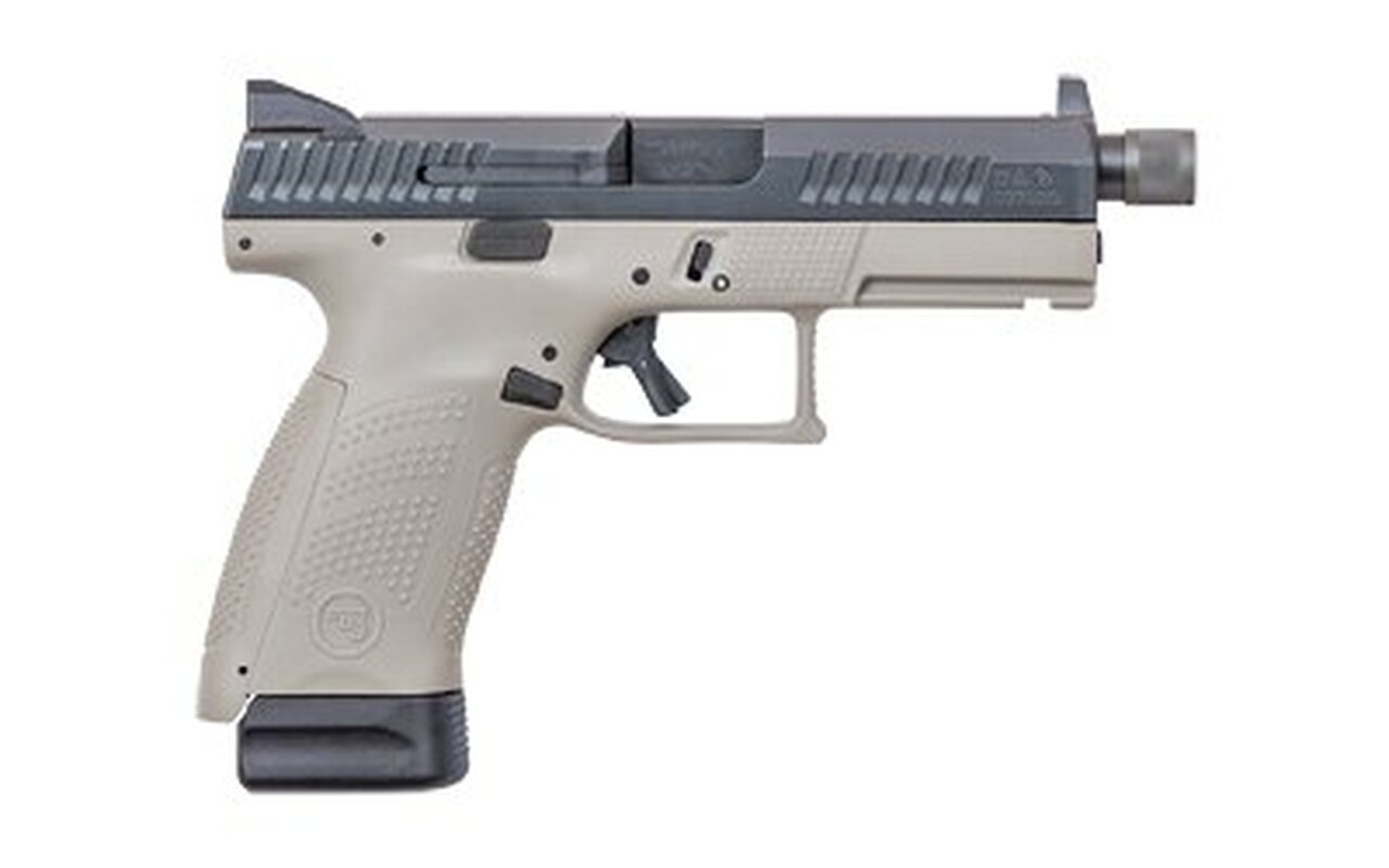 CZ P-10 C Double 9mm 4.61″ Barrel Gray Interchangeable Backstrap 17rd Mag