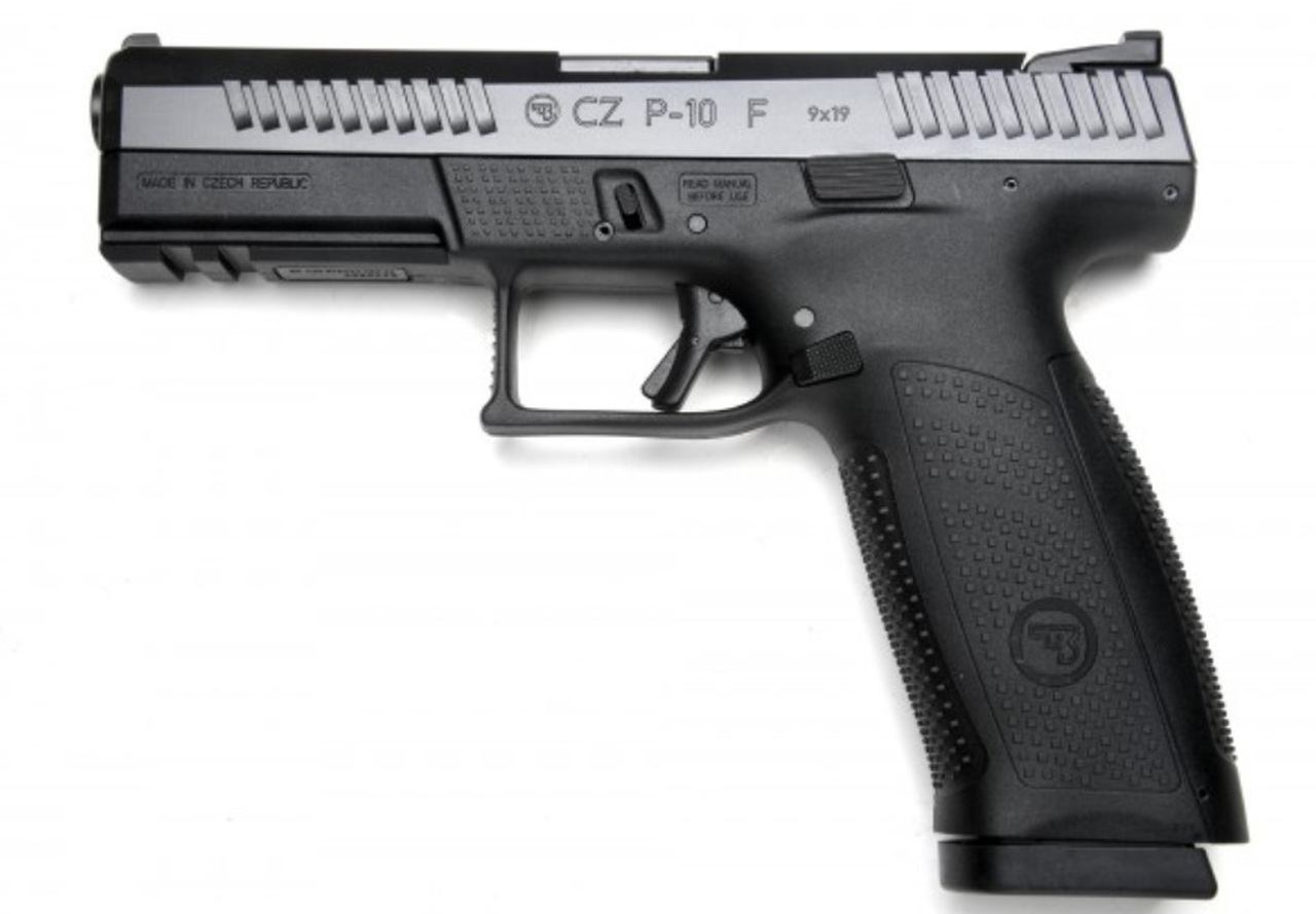 CZ P-10 F 9mm, Black, Night Sights, 3x19rd Mags