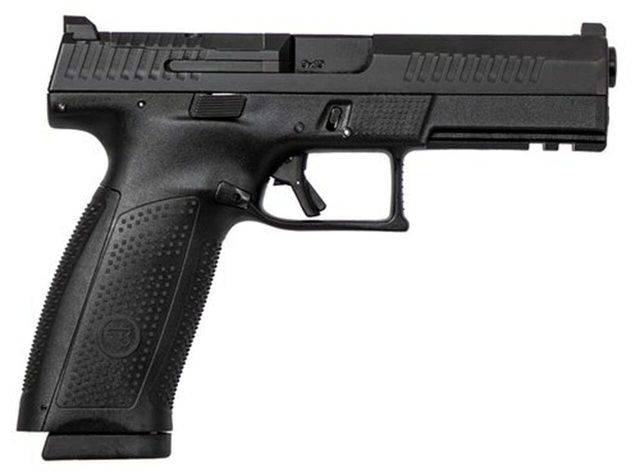 CZ P-10 Full Size 9mm, 4.5″ Barrel, 19rd, Optics Ready, Black