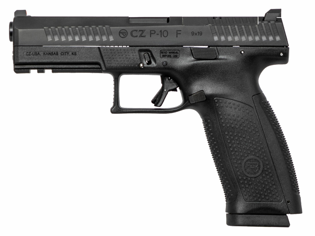 CZ P-10 Full Size Optics Ready 9mm, 4.5″ Barrel, Black, 10rd