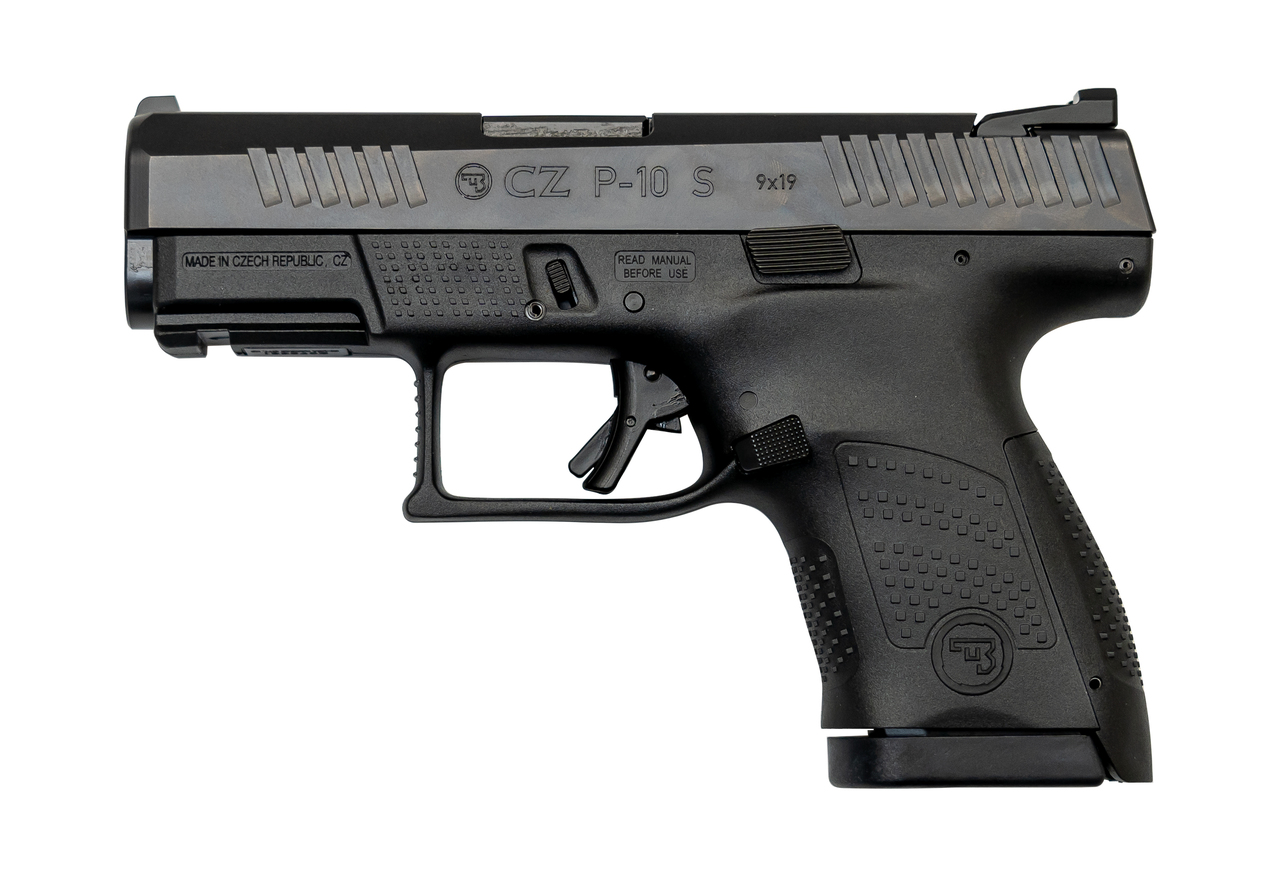 CZ P-10 Sub Compact 9mm, 3.5″ Barrel, Fixed Sights, Black, 10rd