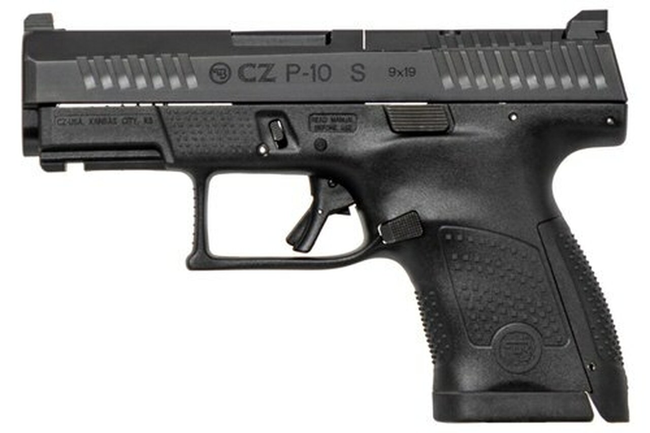 CZ P-10 USA, 9mm, 3.5″ Barrel, 10rd, Night Sights, Black