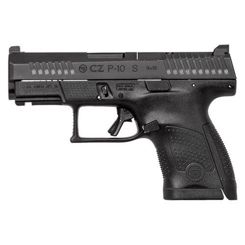 CZ P-10S 9mm, 3.5″ Barrel, Black, Optics Ready, 12rd