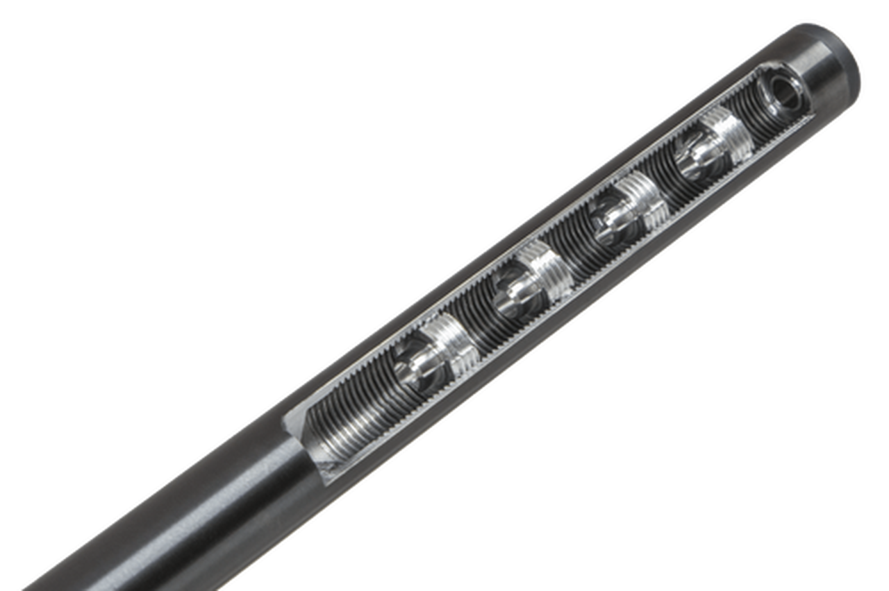 CZ Rimfire Integrated Barrel Suppressor, .22 LR, 16.9″ Length