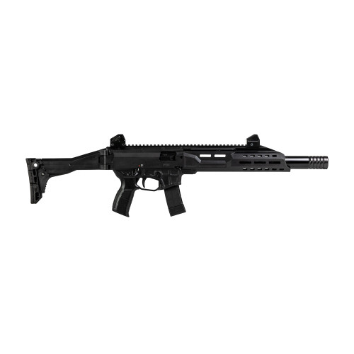 CZ Scorpion 3 Plus 9mm, 16.3″ Barrel, Black, Faux Suppressor, 20rd