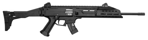 CZ Scorpion EVO 3 S1 22 LR, 16″ Threaded Barrel, Black, Folding Stock, 10rd
