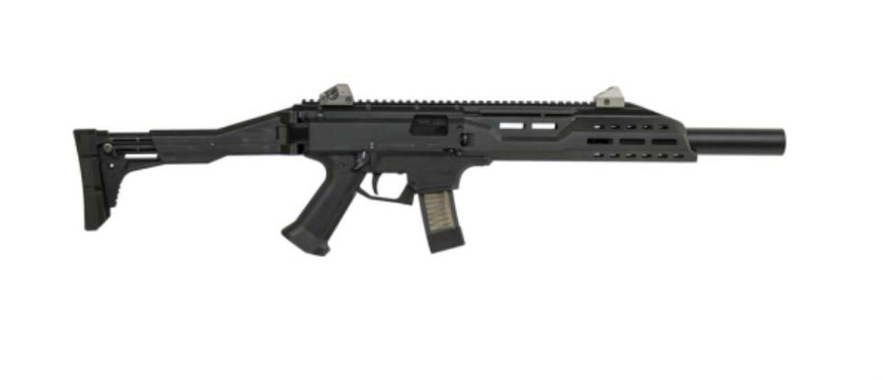 CZ Scorpion Evo 3 S1 Carbine, 9mm, Faux Suppressor, 16″ Barrel, 20rd Magazines