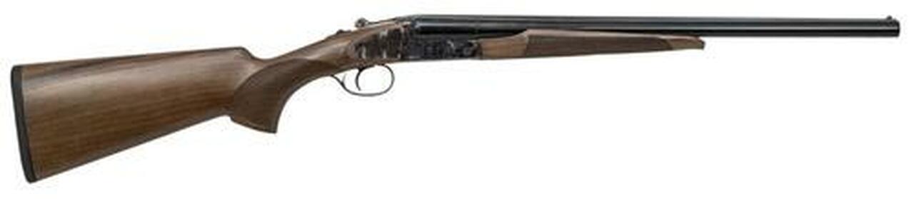 CZ Sharp-Tail Coach, 12 Gauge, 3″ Chamber, 20″ Barrel, Color Case Hardened Finish, Walnut Stock, 2 Rounds