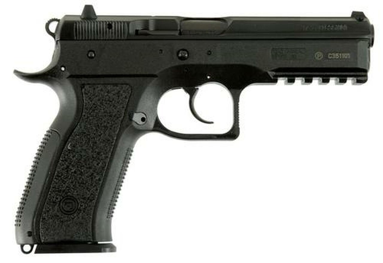 CZ SP-01 Phantom 9mm, 4.6″, 10rd, Black Interchangeable Backstrap Grip