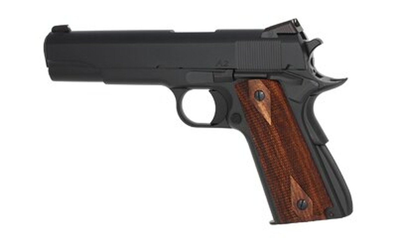 Dan Wesson 1911 A2 Single 45 ACP 5″ 8 Wood Grip B