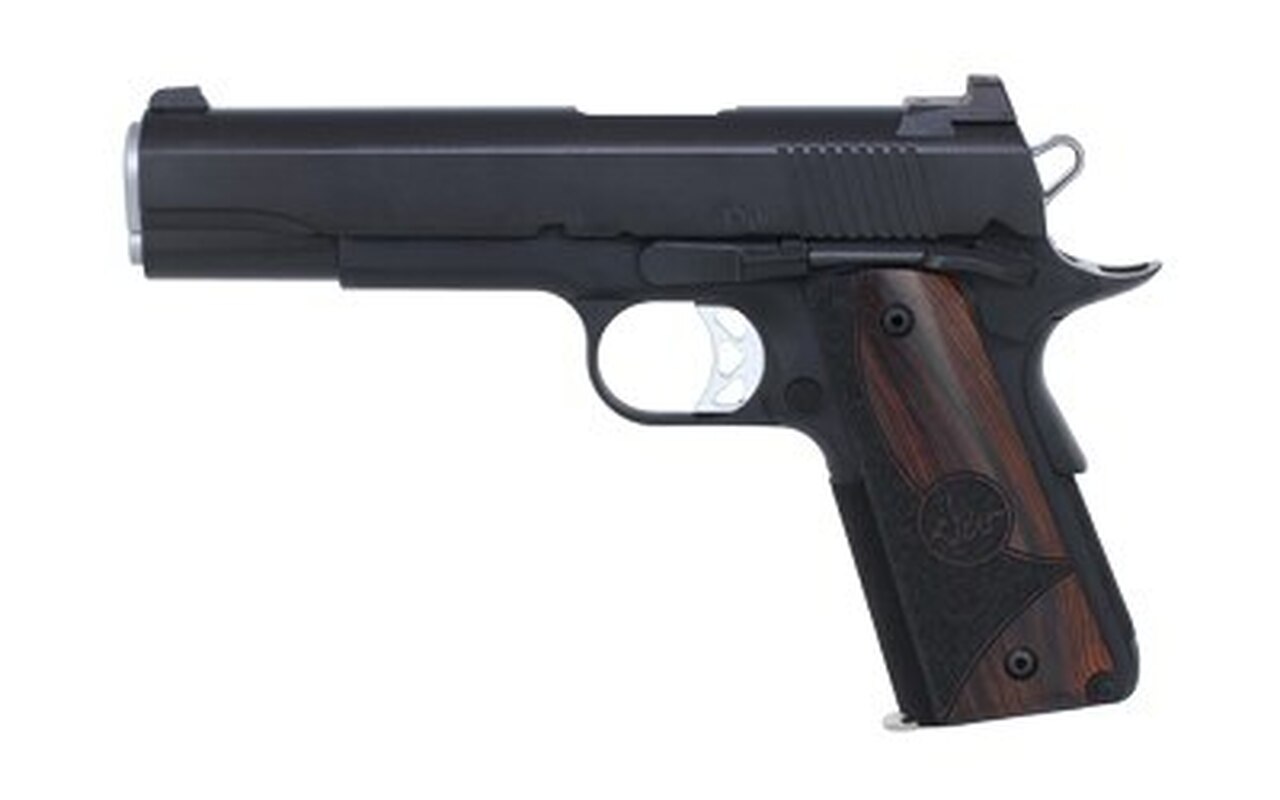 Dan Wesson 1911 Vigil Single 45 ACP 5″ Barrel Wood Grip 8rd Mag