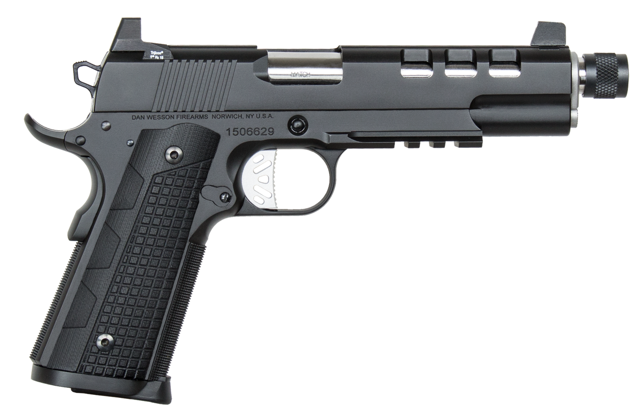 Dan Wesson Discretion 1911 45 ACP, Black 5.75″ Threaded Barrel 8 rd Mag
