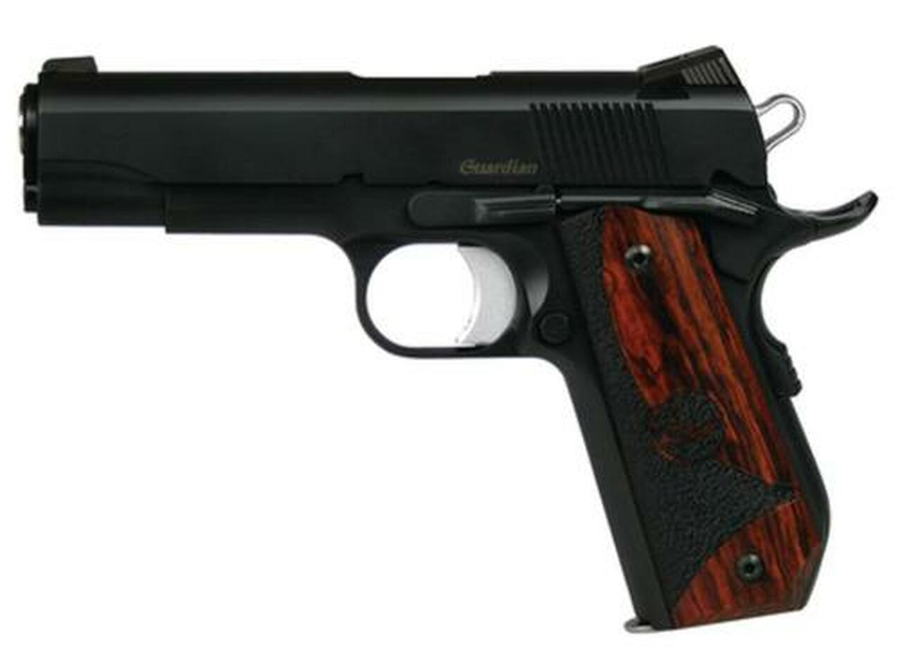 Dan Wesson DW Guardian SAO 9mm 4.25″ Barrel, Wood Grip Black, 9rd