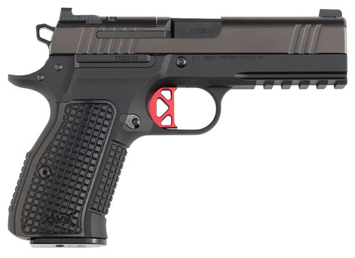 Dan Wesson DWX Compact 9mm, 4″ Barrel, Black, Optic Ready, 10rd