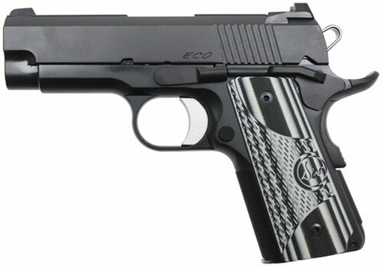 Dan Wesson ECO 45 ACP, 3.5″ Barrel, Night Sights, G-10 Grips, 7rd Mag