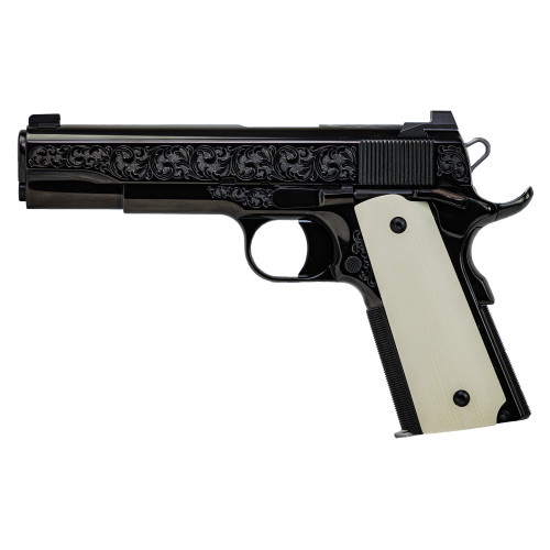 Dan Wesson Heirloom 1911 FS 38 Super, 5″ Barrel, Black, 9rd
