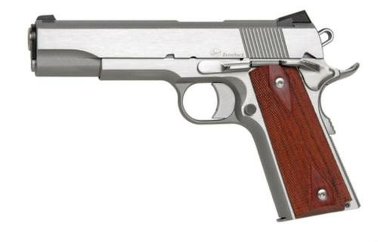 Dan Wesson RZ-10 cal. 10mm, 5″ Barrel SS Rubber Grips,Tactical Fixed Sights