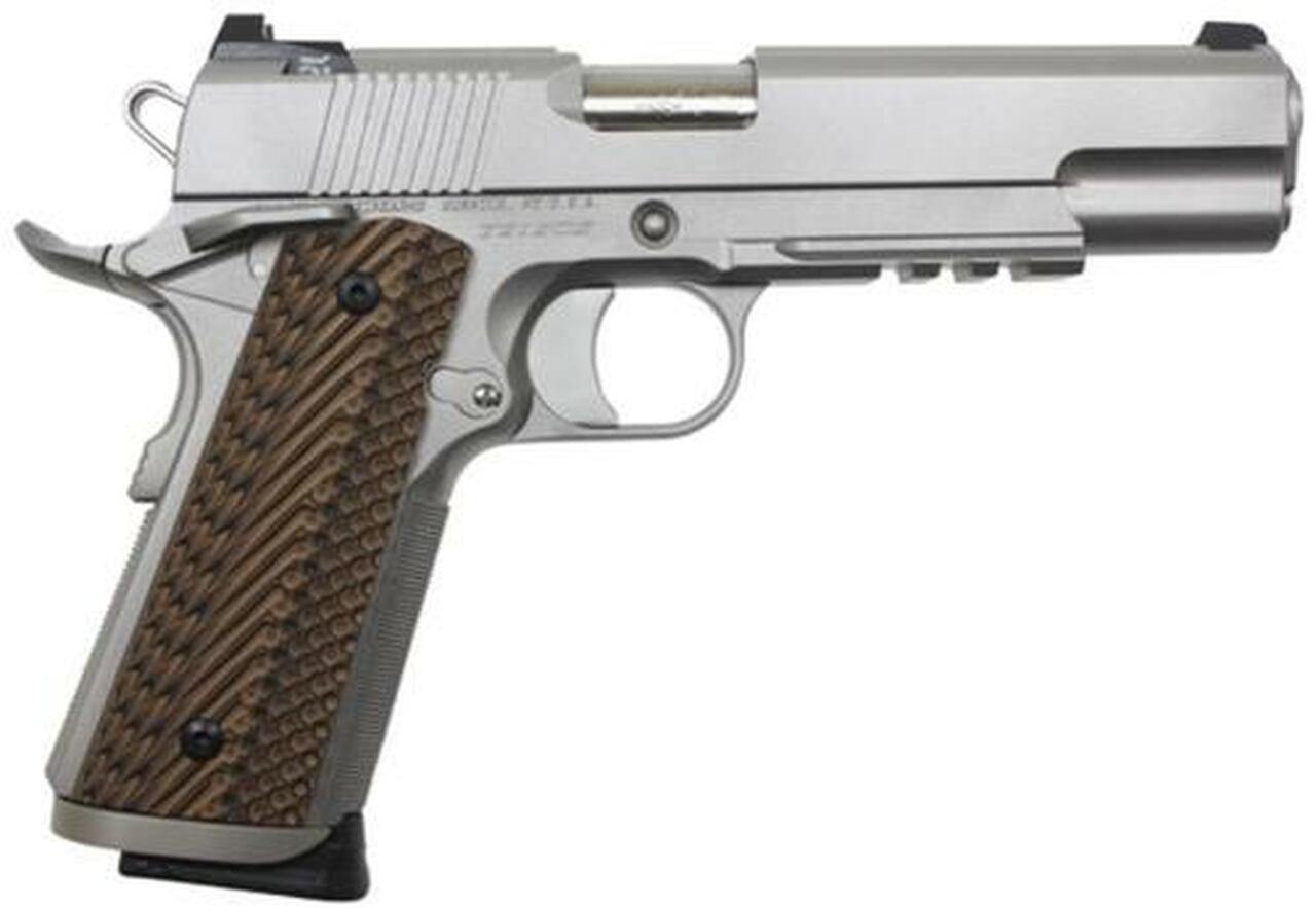 Dan Wesson Specialist 45 ACP, 5″ Barrel, Stainless Stell, G-10 VZ II Grips, Night Sights