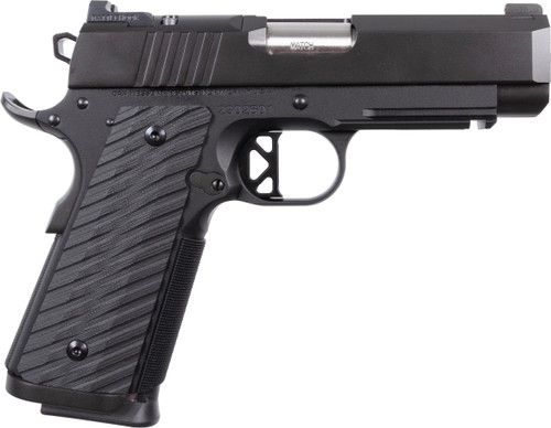 Dan Wesson TCP 9mm, 4″ Barrel, Black, G10 Grips, 10rd