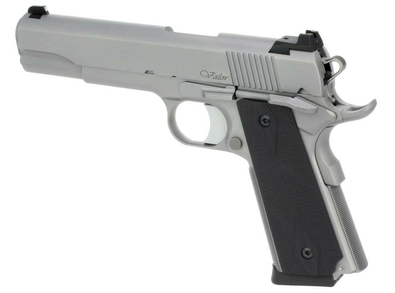 Dan Wesson Valor 10mm 1911 5″ Barrel Night Sights, SS Finish 8rd Mag
