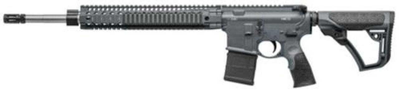 Daniel Defense DD MK12 Carbine 5.56, 18″ Barrel, Salt Bath Nitride, DD Stock Tornado Gray Cerakote, 30rd Mag