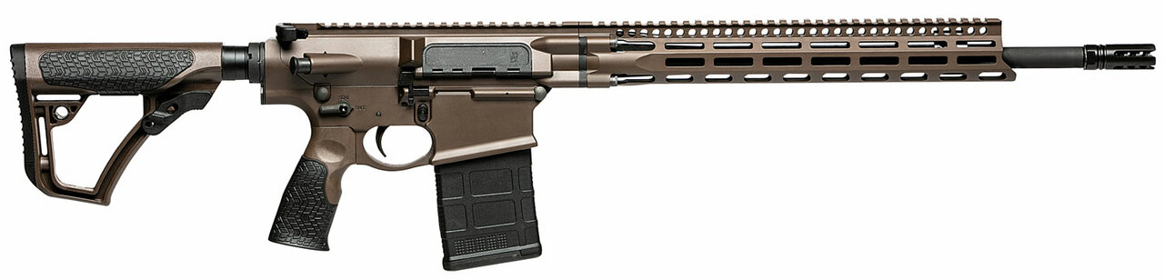 Daniel Defense DD5 V4 762X51, 18″ CHF Barrel, 1:11″ Twist, 5/8X24″ Thread, Brown Finish, Daniel Defense Furniture, M-LOK Rail, Fully Ambidextrous Controls, Grip-N-Rip Charging Handle, 1 20Rd PMAG