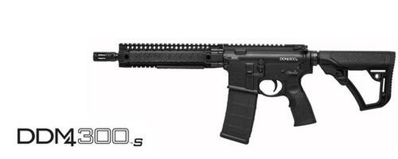 Daniel Defense DDM4 300S SBR, .300 Blackout, 10.3″, 30rd, Black, ALL NFA RULES APPLY