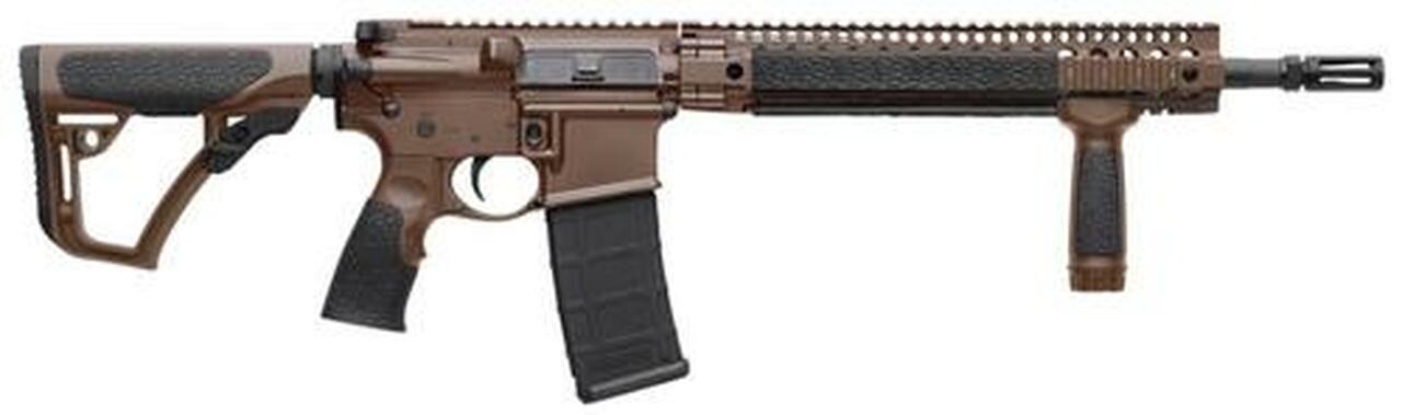 Daniel Defense DDM4 Carbine v5 S 5.56mm NATO 14.5″ Barrel, Extended DD Flash Suppressor Cerakote Finish 30 Rd Mag