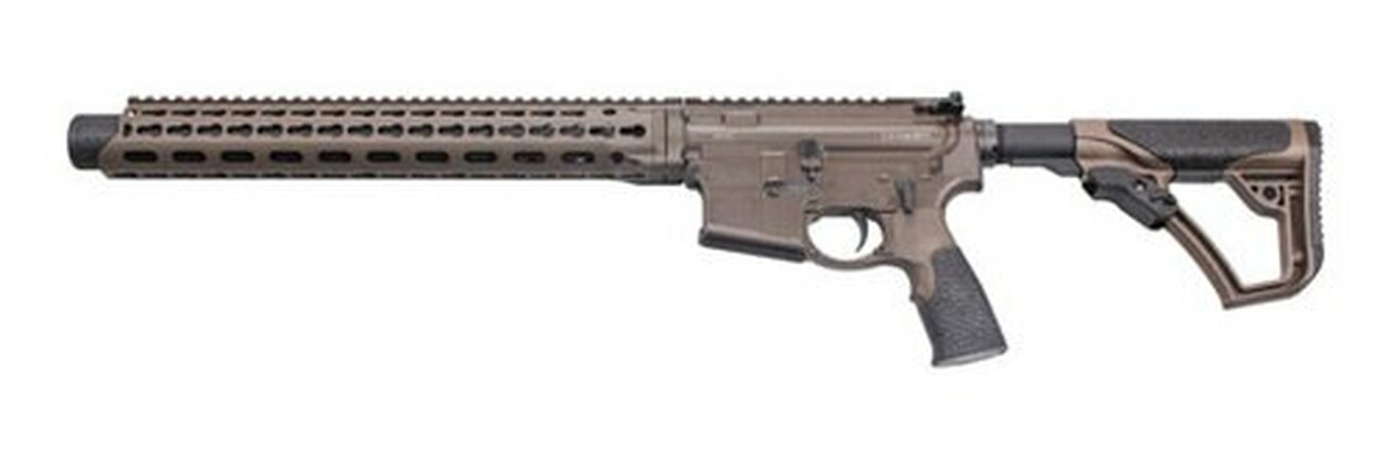 Daniel Defense DDM4 ISR 300 Blackout 16″ Integral Suppressor Milspec+ Dark Brown