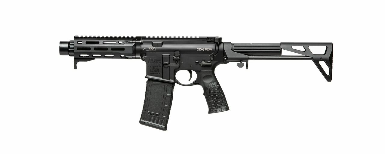 Daniel Defense DDM4 PDW SBR .300 BLK, 7″ Barrel, Maxim CQB Gen 7 Stock, Black, 30rd