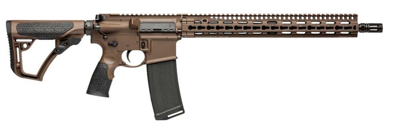 Daniel Defense DDM4 V11 Milspec+ 300 BO/Whisper 16″ Barrel Brown Cerakote 30 Rd Mag