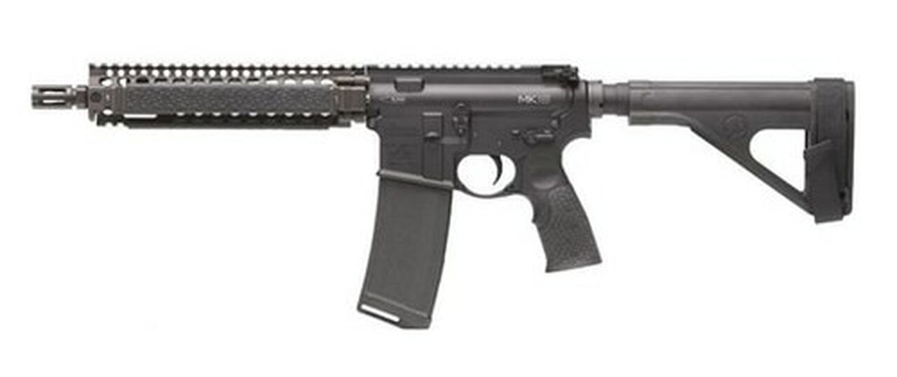 Daniel Defense DDMK18 Pistol 5.56/223 10.3″ Chrome Lined Government Profile Barrel, Flat Dark Earth Rail System 30 Rd Mag