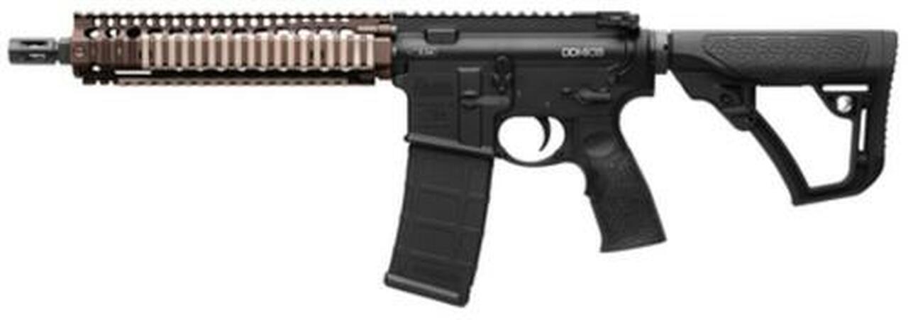 Daniel Defense MK18 SBR 5.56 10.3″ Barrel Flat Dark Earth RISII MK18 Handguard 30 Rd Mag, All NFA Rules Apply