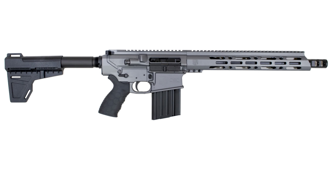 DB10 308 Win Semi-Automatic AR Pistol with Shockwave Blade Stabilizer