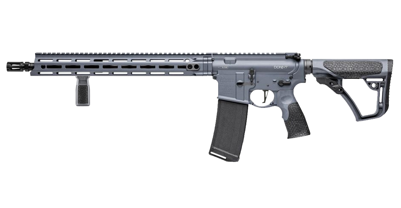 DDM4 V7 5.56mm with CMC Trigger and Tornado Gray Finish