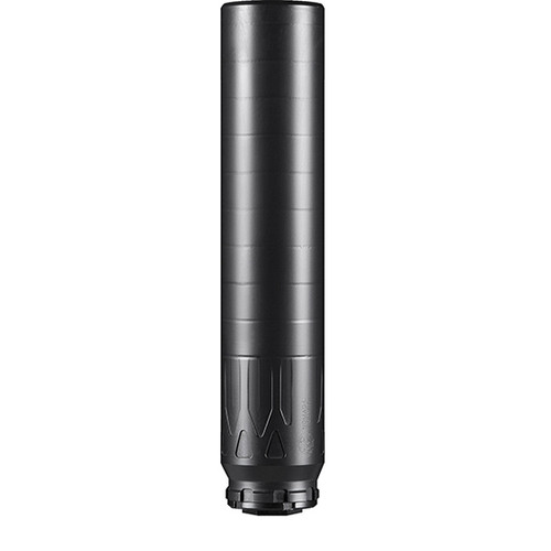 Dead Air Armament Nomad-L, Suppressor, 30 Caliber, Black, 8.39″ Long, 1.735″ Diameter, 18.3 oz