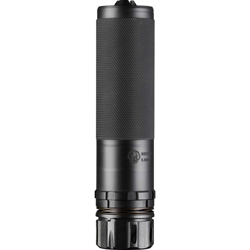 Dead Air Armament Sierra 5 KM, Suppressor, 556 NATO, 17-4PH Stainless Steel Construction, Cerakote Finish, Black, Includes – KeyMo Adaptor, KeyMo 1/2X28 Flash Hider, TL Tool Pack