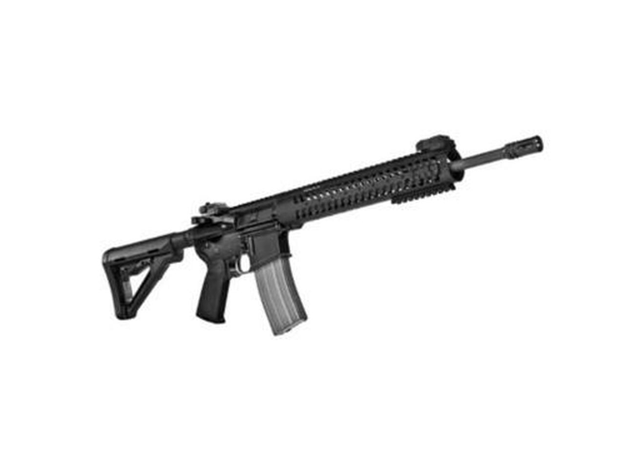 Del-Ton DTI Evolution 5.56mm 16″ Barrel Samson Rail Flip up Sights 30 Rd Mag