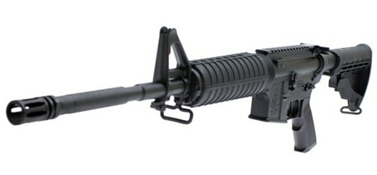Del-Ton Echo 316, DTI-4, 16″ Barrel, 6 Position, Flat Top, Fixed Front Sight