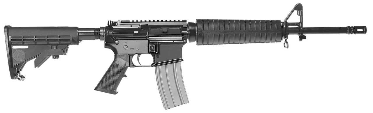 Del-Ton Sierra 316H 5.56mm, 16″ Barrel, Black Hard Coat Anodized Adjustable Magpul MOE Stock, 30rd
