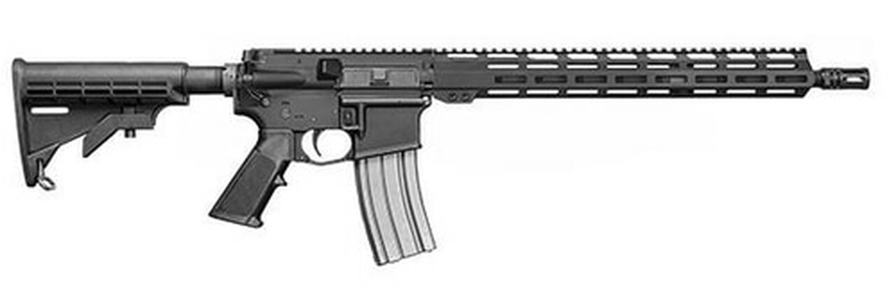Del-Ton Sierra 316L 223/5.56, 16″ Barrel, 15″ M-LOK Rail, Black, 30rd Mag