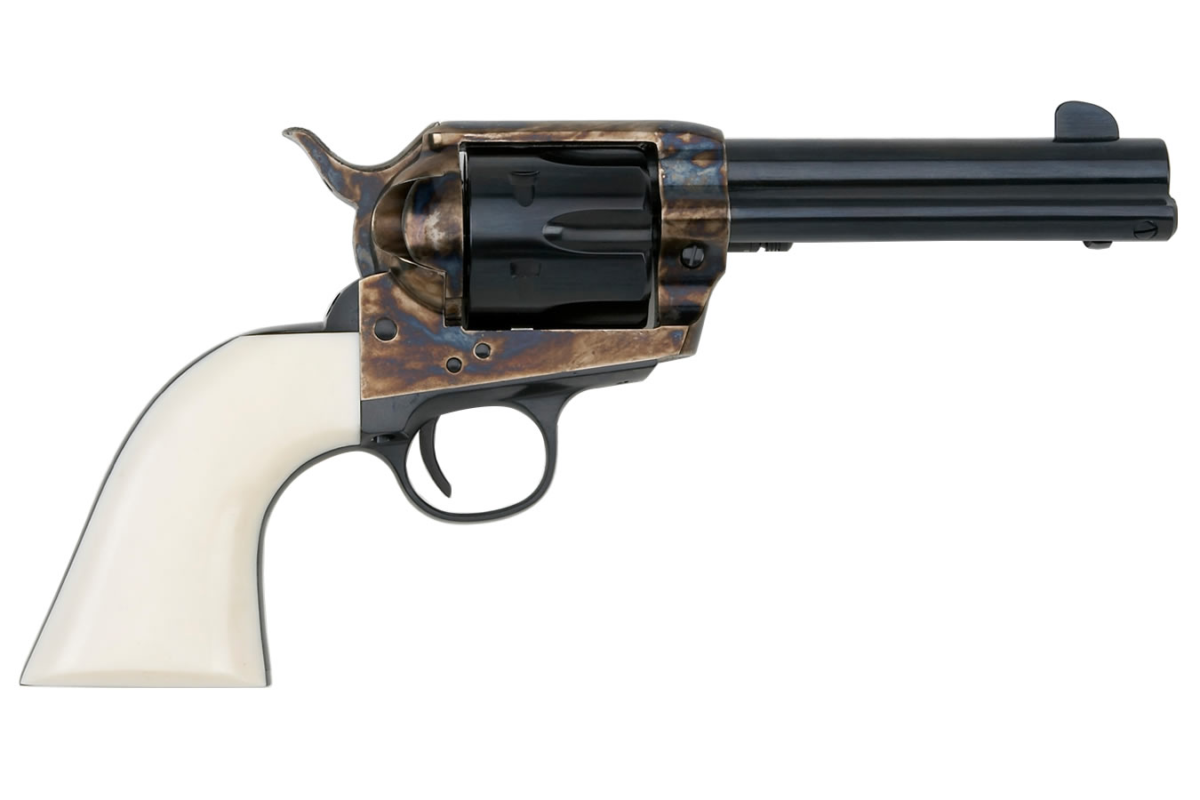 Deluxe Californian 357 Magnum Single-Action Revolver with Ultra Ivory Grips