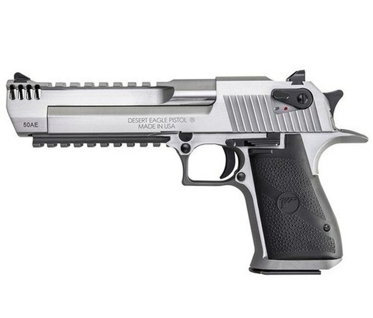 Desert Eagle Mark XIX .50 AE, 6″ Barrel, SS, Muzzle Brake, 7rd Mag
