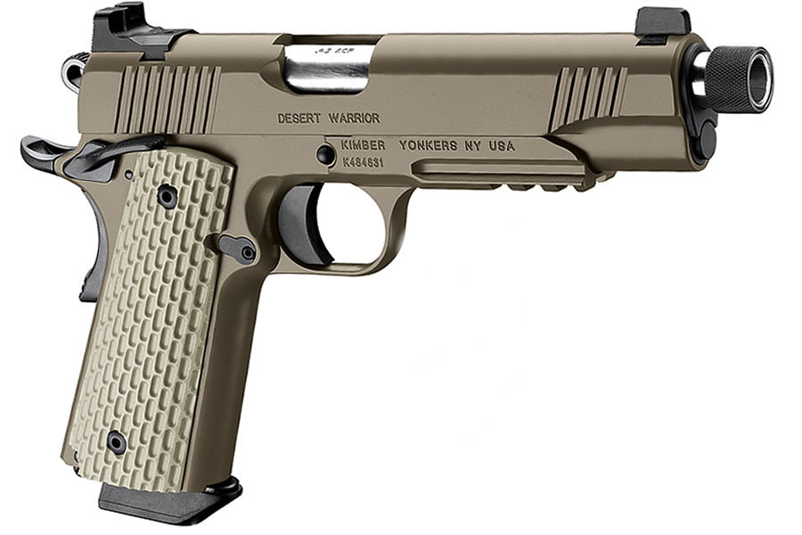 Desert Warrior TFS .45 ACP Dark Earth Pistol with Night Sights