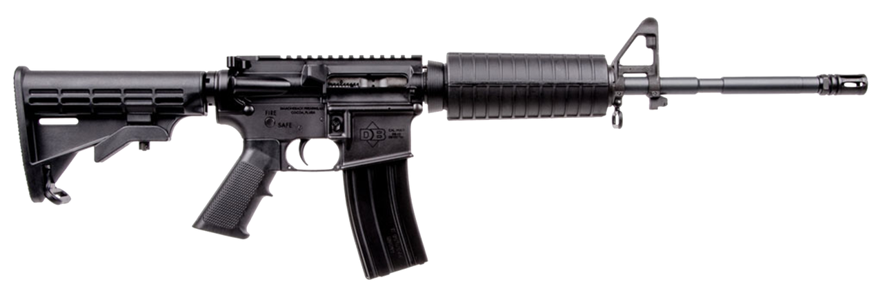 Diamondback AR-15 DB-15SB 223/5.56 Flat Top M4, Basic Black, 30 Rnd Mag
