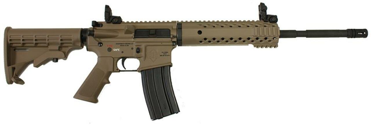 Diamondback AR-15 Model DB-15 MagPul 5.56/223 16″ M4, Flat Dark Earth, 30 Round Mag