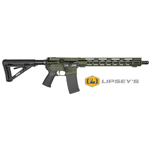Diamondback Carbon DB15 Lipsey’s Exclusive 223 Remington/5.56x45mm, 16″ Threaded Barrel, Olive Drab Green Cerakote, M-Lok Rail, 30rd