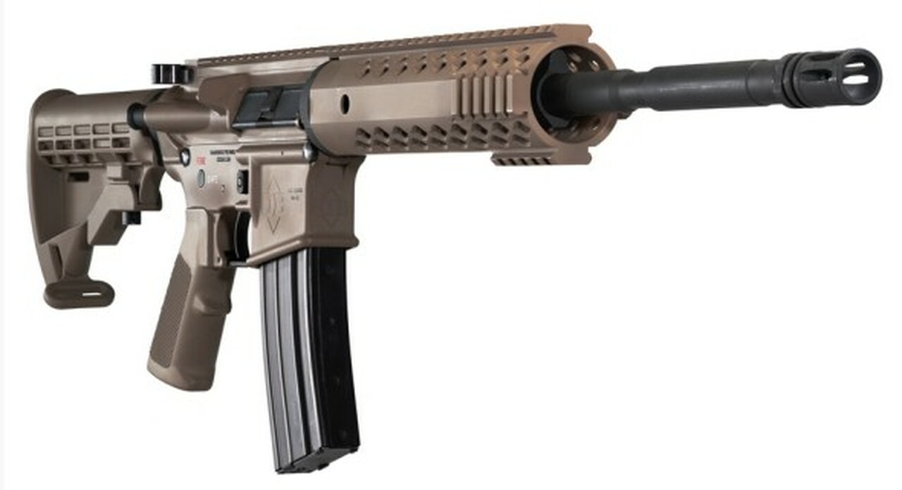Diamondback DB-15, 5.56, 30 Rnd, Flat Dark Earth, 16″ 1:9 Twist Barrel