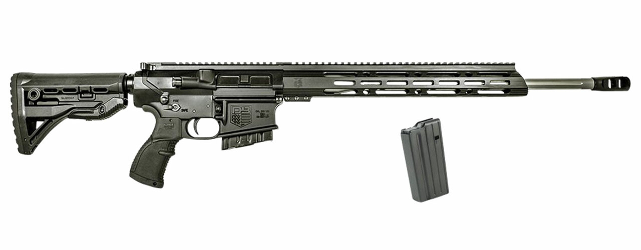Diamondback DB10 AR 6.5 Creedmoor, 20″ Stainless Steel Barrel, Muzzle Brake, Black, 15″ M-Lok S Rail, Magpul ACS and Grip, 20rd PMAG, 5rd CPD Mag