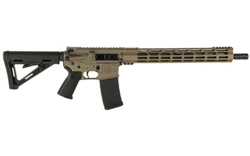Diamondback DB15 223/5.56 16″ Threaded Barrel, Smoked Bronze Cerakote, M-Lok Handguard, 30rd